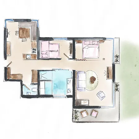 Apartman Alpendomizil Zugspitze Lermoos