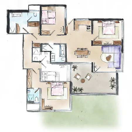 Alpendomizil Zugspitze Apartament